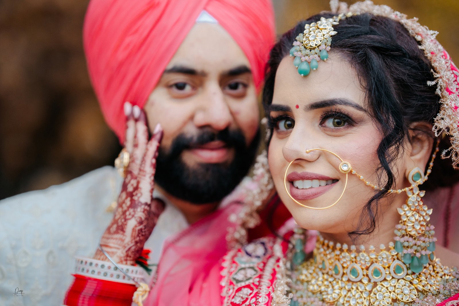 Close-up of couple sharing romantic moment”