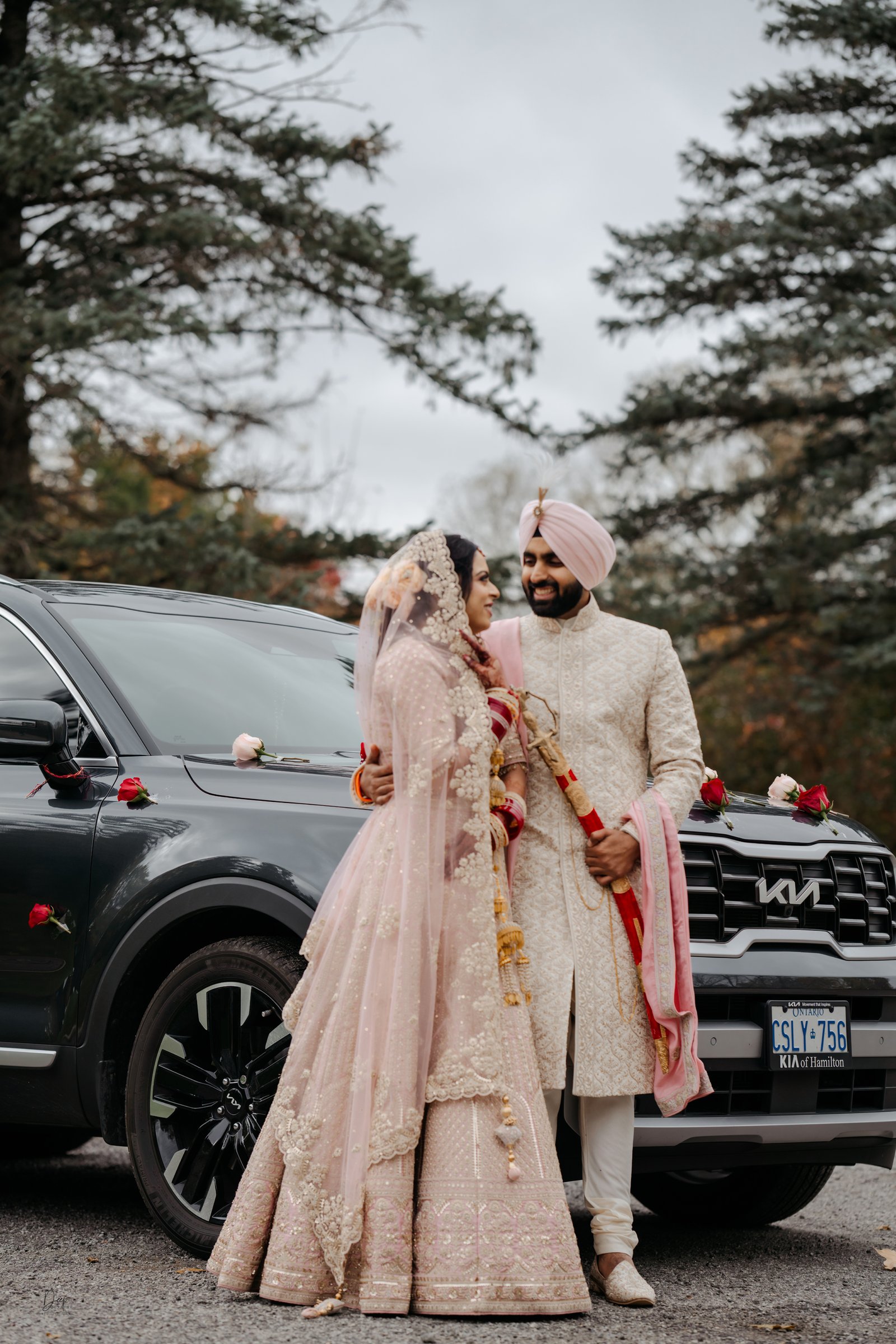 Outdoor couple shoot highlighting love and connection