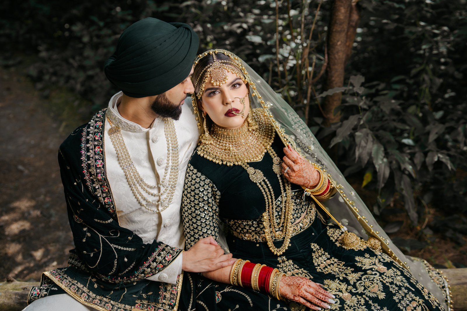 Intimate couple portrait by Deep Khurmi Photography